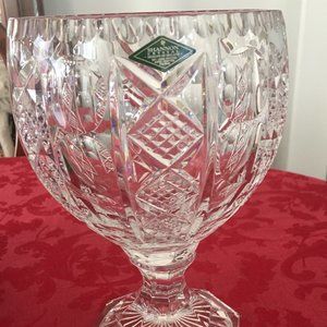 Shannon Crystal – Designs of Ireland 24% Lead Crystal Footed Pedestal Compote